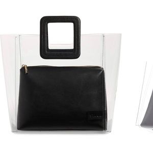 Staud Shirley Transparent Handbag